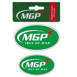 PACK OF 2 MGP LOGO STICKER H13-G